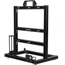 PC Test Bench Motherboard Case, Aluminum Open Frame Computer Case Rack Bracke... picture