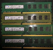 SAMSUNG 16GB (4x4GB) 2Rx8 PC3-10600U DDR3 DESKTOP Memory RAM picture