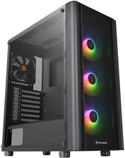 Thermaltake - CA-1Q5-00M1WN-00 - V250 TG ARGB Mid-Tower Computer Case - Black picture