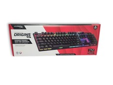 Open Box HyperX Alloy Origins Mechanical Gaming Keyboard RGB Red Linear Switches picture
