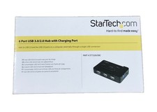 StarTech 6-Port USB 3.0/2.0 Hub w Charging Port ST7320USBC Open Box picture