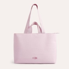 Bagsmart Lightweight Messenger & Laptop Bag 25L Work Tote Set- Pink picture