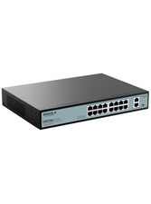 SODOLA 16 Port Gigabit PoE Switch 400W 2 Gigabit Uplink 802.3af/at picture