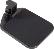 Mouse Platform Clamp On Under Desk Adjustable Mouse Tray Mount Swivel De picture