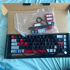 MageGee MK-BOX Wired USB Mechanical Compact Keyboard QWERTY Black/Gray/Red picture