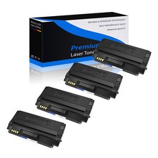 US Stock 4PK Black ML1630 Toner for Samsung ML-1630 ML-1630W SCX-4500W SCX-4500 picture