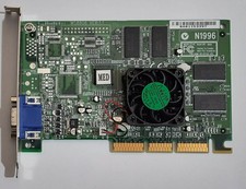 MSI Starburst 32 AGP Graphics Card (32MB, Nvidia TNT2 Pro, MS-8806, Retro, 2000) picture