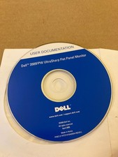 Dell 2005FPW Ultrasharp Flat Panel Monitor User Documentation CD-ROM 2005 picture
