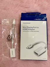 Insignia - Mini DisplayPort-to-HDMI Adapter - White (NEW) for MacBook or iMac picture