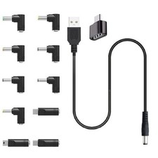 USB to DC 5V Power Cord, Universal DC 5.5X2.1Mm Plug Jack Charging Cable with 10 picture