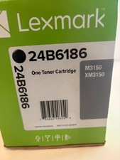 Genuine Lexmark 24B6186 Black Toner for M3150, XM3150, picture