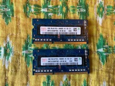 Hynix 2GB Kit (2 x 1GB) SODIMM DDR3 PC3-10600 1333MHz Memory HMT312S6BFR6C-H9 picture