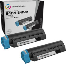 Products Compatible Toner Replacement for Okidata 44574701 (Black, 2-Pk) picture