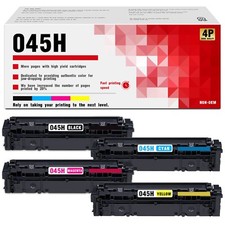 Compatible 045 045H Toner Cartridge for Canon MF634Cdw MF633Cdw (4-Pack) picture