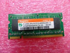 Hynix Laptop Memory 512MB DDR2 PC2-4200S 533MHz 200 Pins - HYMP564S64P6-C4 picture