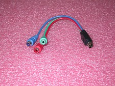 ATI 7-Pin S-Video to 3 RCA Component Adapter P/N 6110017600G BRAND NEW OEM picture