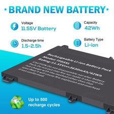 Replace TF03XL Battery For HP Pavilion 14-BF 14-BK 15-CD 15-CK Series 11.55V 42W picture