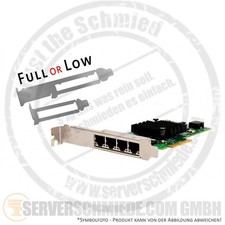 Intel i350-T4 v2 4x 1GbE PCIe Quad Port Ethernet Network Controller i350T4V2 OEM picture