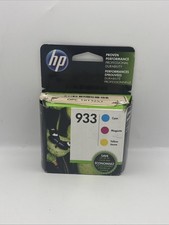 HP N9H56FN 933 Cyan, Magenta and Yellow Ink Cartridges EXP 2020 picture