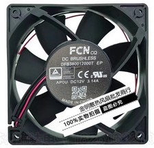 1PCS FCN 12CM DFB380012000T 12V 3.14A High-Airflow DC Cooling Fan picture