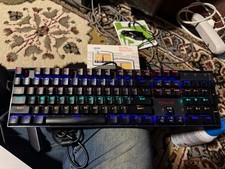 Redragon Vara - Wired USB Mechanical RGB Backlit Gaming Keyboard - K551-KR picture