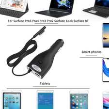 42W Car Charger for Surface Pro 3/4/5/6 with 5V 2.1A USB Charging for Cell Phone picture