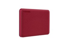 Toshiba Canvio Advance 2TB Portable External Hard Drive USB 3.0, Red - HDTCA2... picture