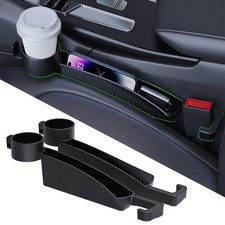 Car Seat Gap Filler 2-Piece Set to Fill the Void Between Seat Seat Blocker to... picture