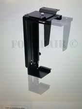 VIVO Black Adjustable Under Desk & Wall PC Mount CPU Holder - MOUNT-PC01 picture