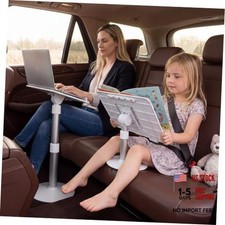 Portable Car Desk for Laptop - Adjustable Height - 2 in 1 picture