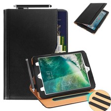 Black Smart Wallet Case Stand Leather Cover For Apple iPad 2 3rd 4th Generation picture