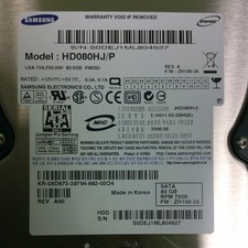 Computer Samsung HD080HJ/P KR-0XD673 80GB Spinpoint SATA Hard Disk Drive picture