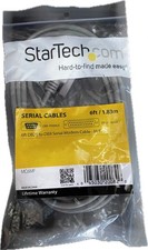 StarTech MC6MF 6ft DB25 to DB9 Serial Modem Cable - M/F picture