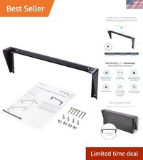 Durable 1U Steel Wall Mount Bracket for Server and Data Equipment - No Assembly picture