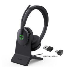 Yealink 1208684 BH74 with Stand UC USB-C A Bluetooth Wireless Headset Retail picture