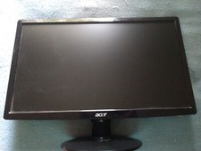 Acer S201HL Bd 20 Inch Widescreen LED Backlit Monitor Black 8507 picture