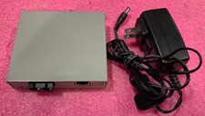 Allied Telesis AT-FS202 10/100Base-TX to 100Base-FX Media Converter + PSU picture