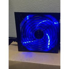 LOT Of (2) New 550W ATX Desktop PC Power Supply - Quiet Blue LED Fan picture