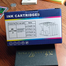 Compatible LC71/75XL Ink Cartridges 4-Pack BK C M Y for Brother Inkjet, New picture