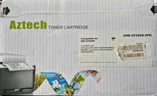 2 Pack Compatible Toner Aztech CHE-CF226X-2PK Black CF226X (26X)for HP M402/M426 picture