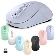 TvvTvvT Wireless Mouse, 2026 New Model, Silent Click Ergonomic Design, violet picture