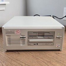 Vintage Dell Dimension 486/25S  Computer Retro Powers Tested Made USA picture