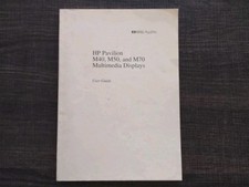 HP Pavilion M40, M50 and M70 Multimedia Displays User Guide picture