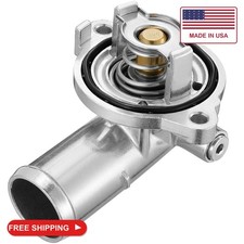 BDFHYK 902-3035 Upgrade Aluminium Coolant Thermostat Housing Assembly Compatible picture