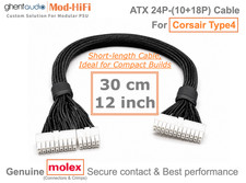 ⚡️ATX 24-Pin Cable for Corsair SF Series Old SF450 SF600 SF750 -📏30cm / 12 inch picture