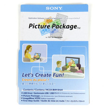 Sony Picture Package v1.5 HandyCam PC CD SPVD-012.1 USB Driver Windows 98/XP OS picture