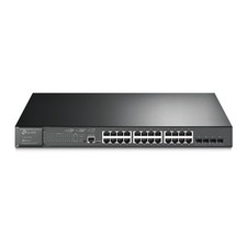 TP-Link JetStream TL-SG3428MP Power Over Ethernet (PoE) Network Switch - Black picture