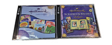 Hallmark Card Studio Scrapbook Studio CD-ROM Windows 98 Lot 2 Sealed Crafts Card picture