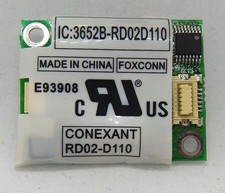 Dell 56K Laptop Modem Foxconn Conexant RD02-D110 DP/N:H6660 IC:3652B-RD02D110 picture