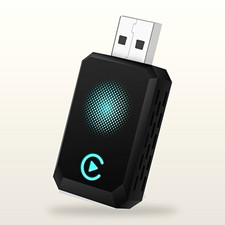 CAENEEDER Wireless CarPlay Adapter Blue USB Wired to Wireless Apple CarPlay picture